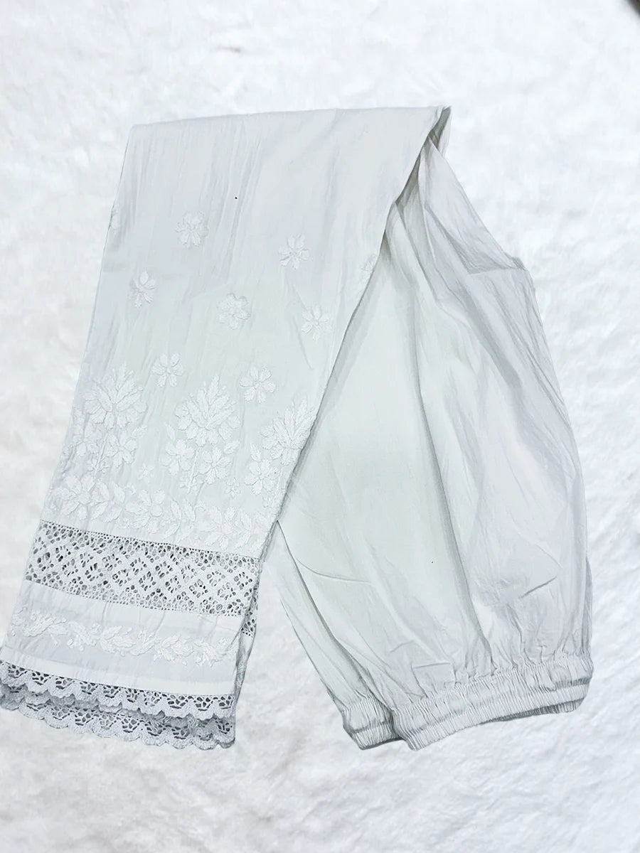 Soft black Lycra pant with full elastic waist – stretch fit up to 46 inches