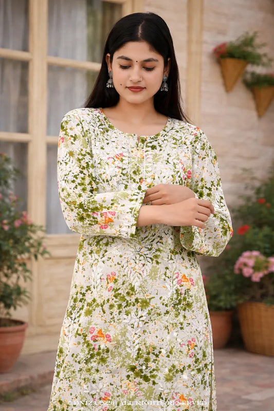 malmal kurta set
