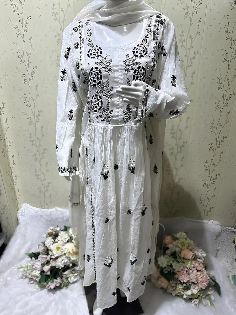 Dniza Royal Threads Collection – Luxury Chikankari for Festive and Wedding Wear