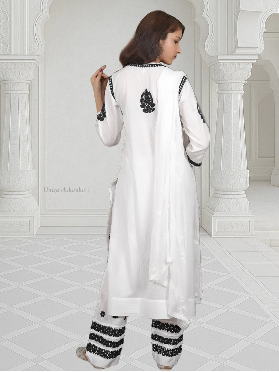 premium dobby cotton chikankari kurti