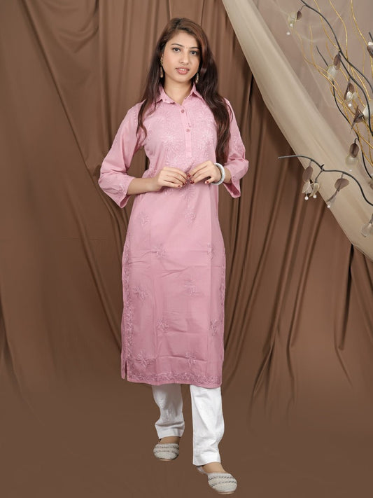 From Lucknow, With Love: Handcrafted Chikankari - Dniza Chikankari